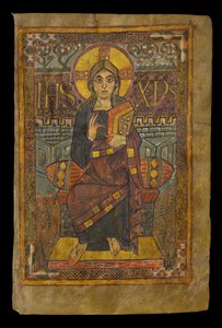 Cristo in Maestà, dall